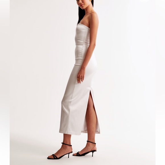 Abercrombie & Fitch Satin Dress - Picture 8 of 8